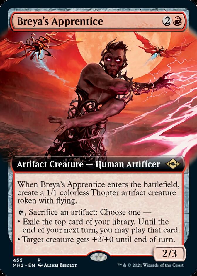 Breya's Apprentice (Extended Art) [Modern Horizons 2] Magic: The Gathering
