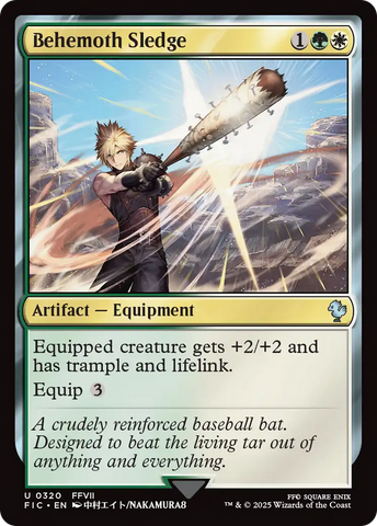 Behemoth Sledge [FINAL FANTASY Commander] Magic: The Gathering