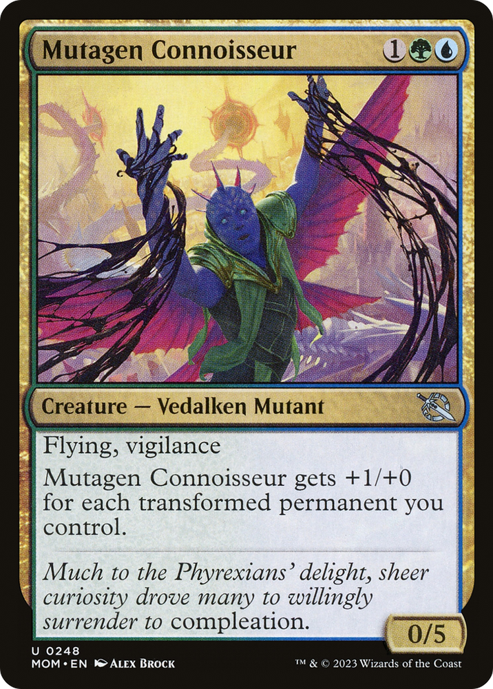 Mutagen Connoisseur [March of the Machine] Magic: The Gathering