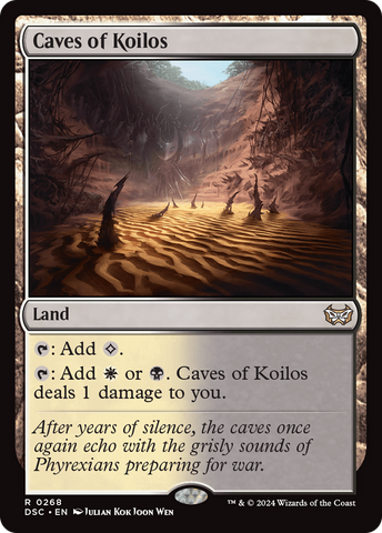 Caves of Koilos [Duskmourn: House of Horror Commander] Magic: The Gathering