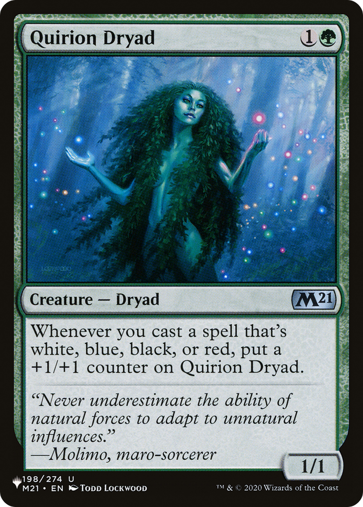 Quirion Dryad [The List] Magic: The Gathering