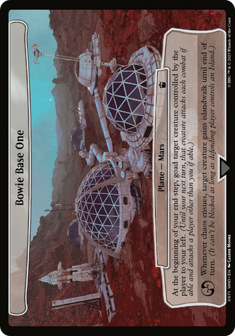 Bowie Base One [Doctor Who] Magic: The Gathering