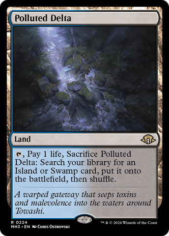 Polluted Delta [Modern Horizons 3] Magic: The Gathering