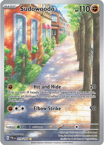 Sudowoodo (219/193) [Scarlet & Violet: Paldea Evolved] Pokémon