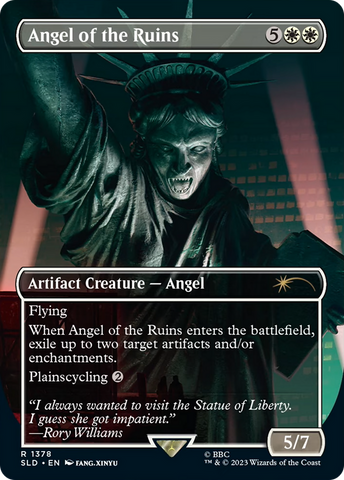 Angel of the Ruins (1378) [Secret Lair Drop Series] Magic: The Gathering