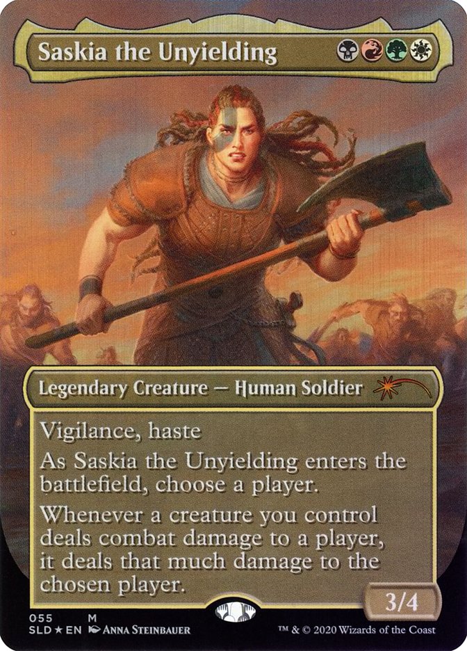 Saskia the Unyielding [Secret Lair Drop Series] Magic: The Gathering