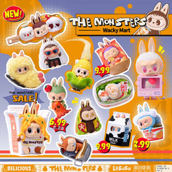 Pop Mart Authentic THE MONSTERS Wacky Mart Series Figures Otaku Collectives LLC