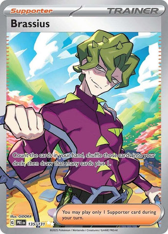 Brassius (135/131) [Scarlet & Violet: Prismatic Evolutions] Pokémon