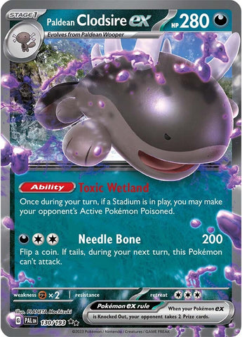 Paldean Clodsire ex (130/193) [Scarlet & Violet: Paldea Evolved] Pokémon