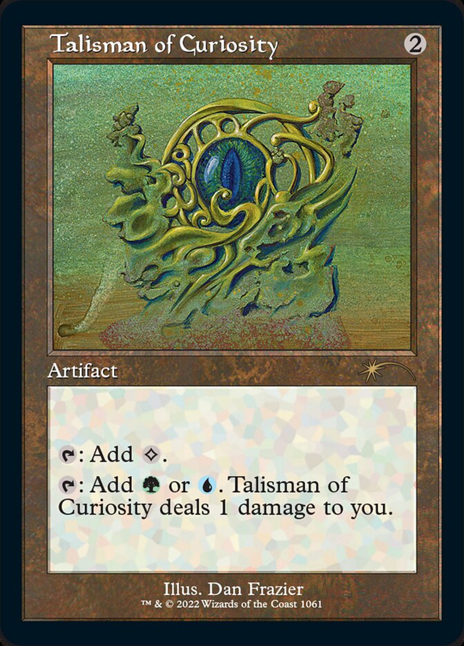 Talisman of Curiosity [Secret Lair Drop Series] Magic: The Gathering
