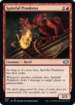 Spiteful Prankster [Jumpstart 2022] Magic: The Gathering