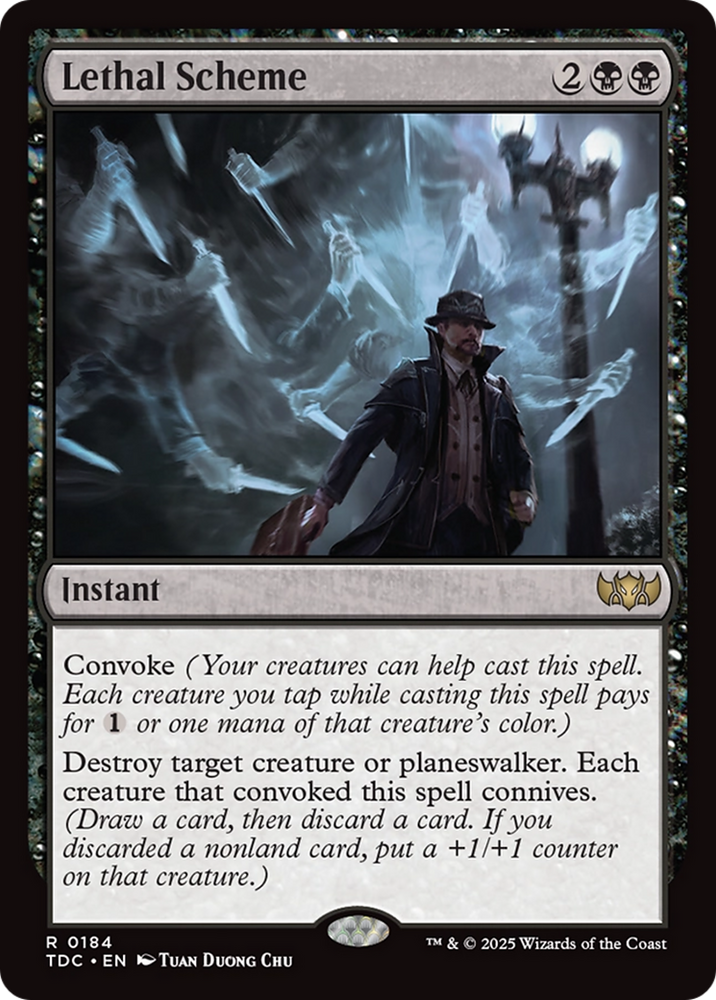 Lethal Scheme [Tarkir: Dragonstorm Commander] Magic: The Gathering