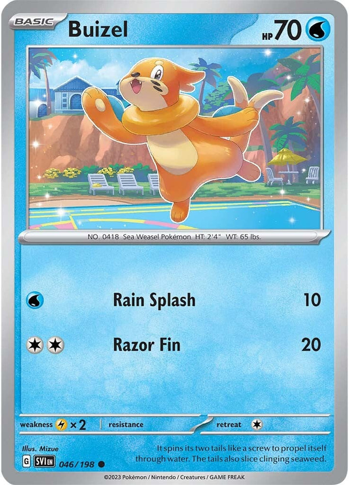 Buizel (046/198) [Scarlet & Violet: Base Set] Pokémon