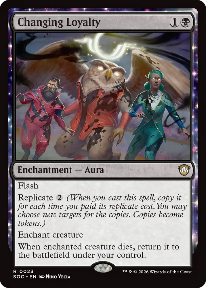 Changing Loyalty [Secrets of Strixhaven Commander] Magic: The Gathering