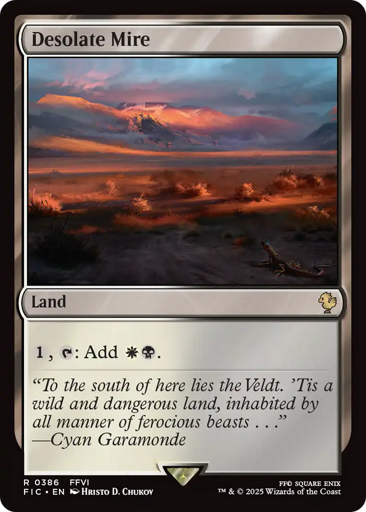 Desolate Mire [FINAL FANTASY Commander] Magic: The Gathering