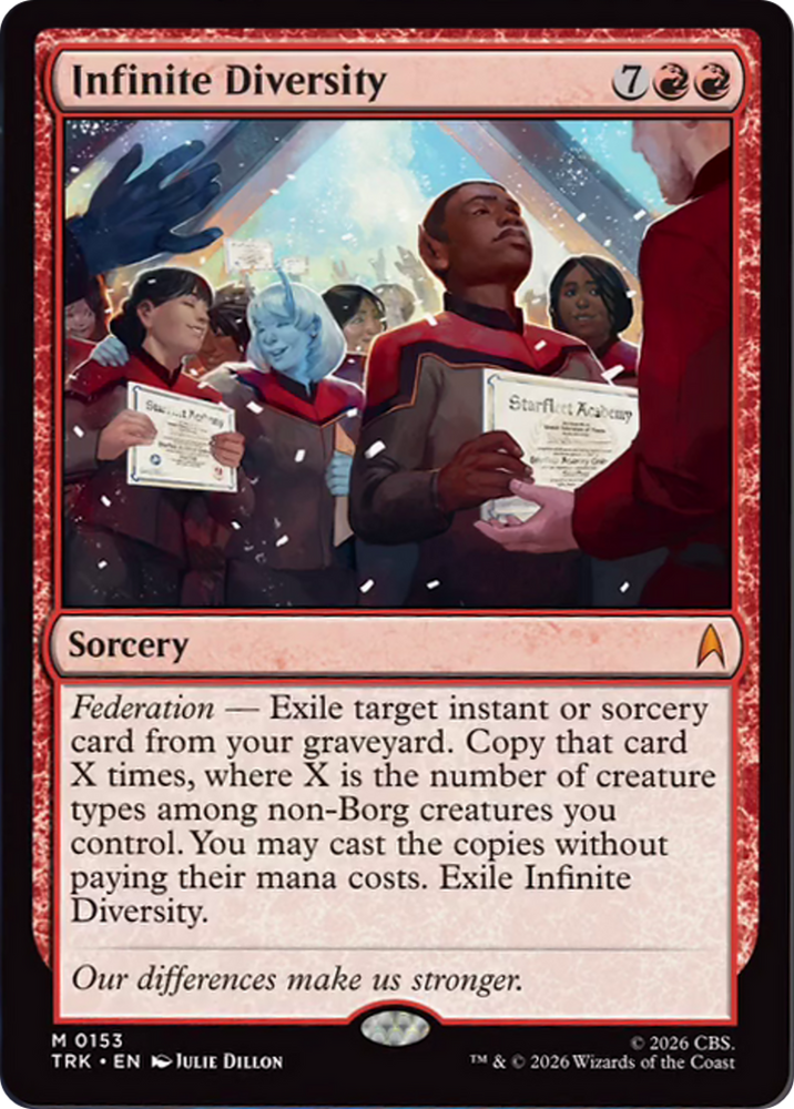 Infinite Diversity [Star Trek] Magic: The Gathering