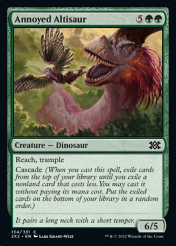 Annoyed Altisaur [Double Masters 2022] Magic: The Gathering