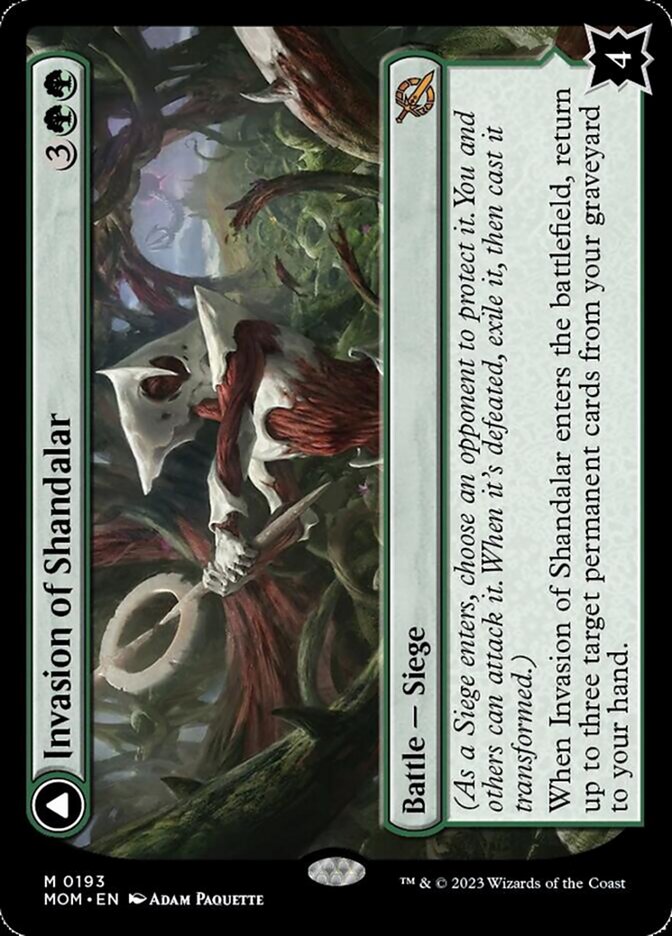 Invasion of Shandalar // Leyline Surge [March of the Machine] Magic: The Gathering