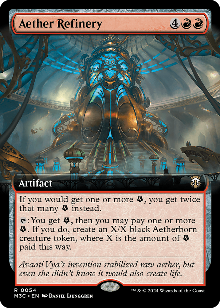 Aether Refinery (Extended Art) [Modern Horizons 3 Commander] Magic: The Gathering
