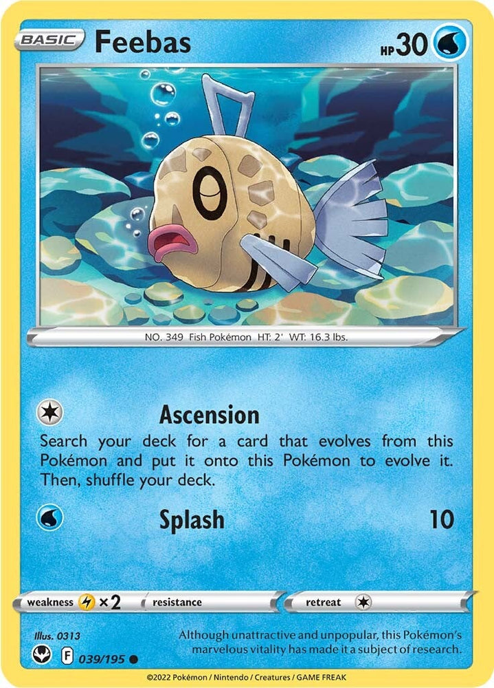 Feebas (039/195) [Sword & Shield: Silver Tempest] Pokémon