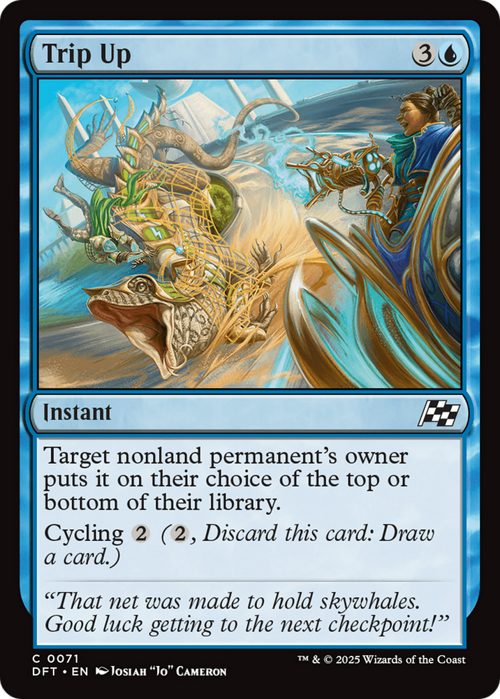 Trip Up [Aetherdrift] Magic: The Gathering