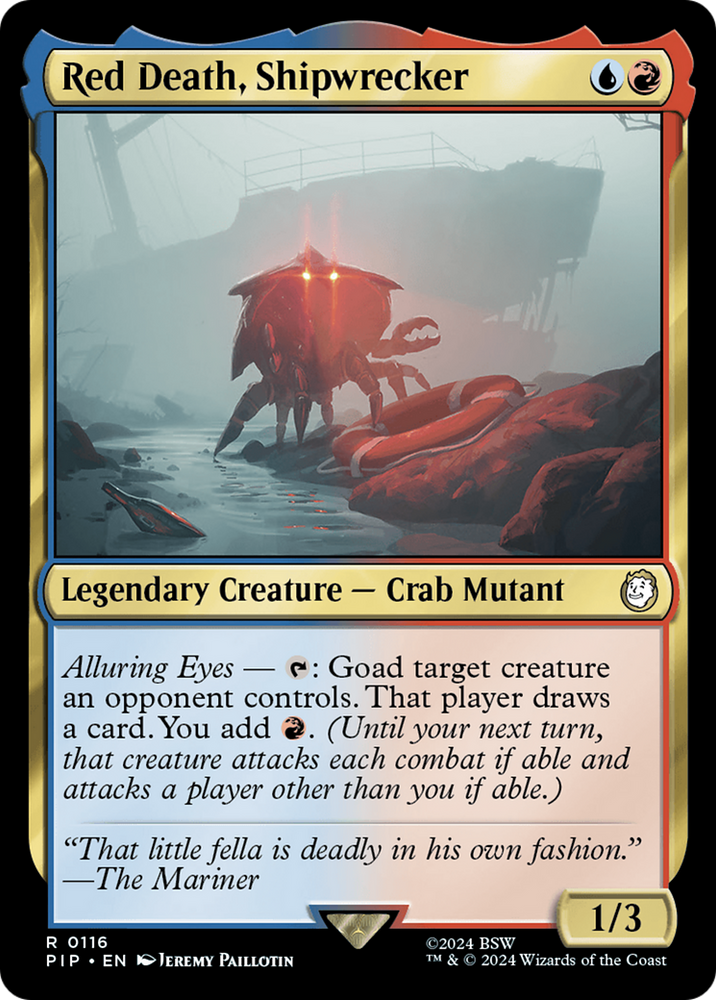 Red Death, Shipwrecker [Fallout] Magic: The Gathering