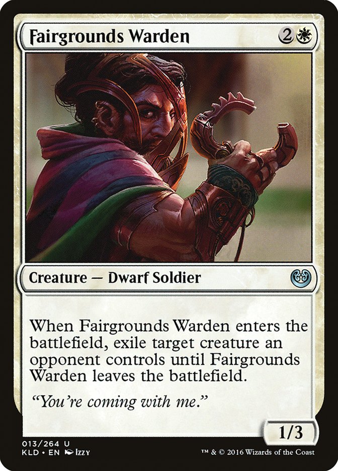 Fairgrounds Warden [Kaladesh] Magic: The Gathering