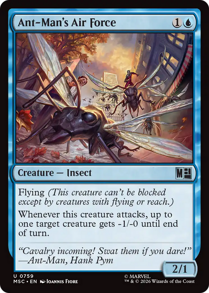 Ant-Man's Air Force [Marvel Super Heroes Commander] Magic: The Gathering