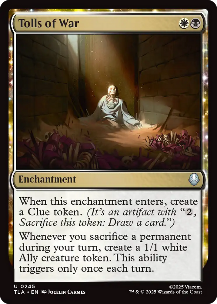 Tolls of War [Avatar: The Last Airbender] Magic: The Gathering
