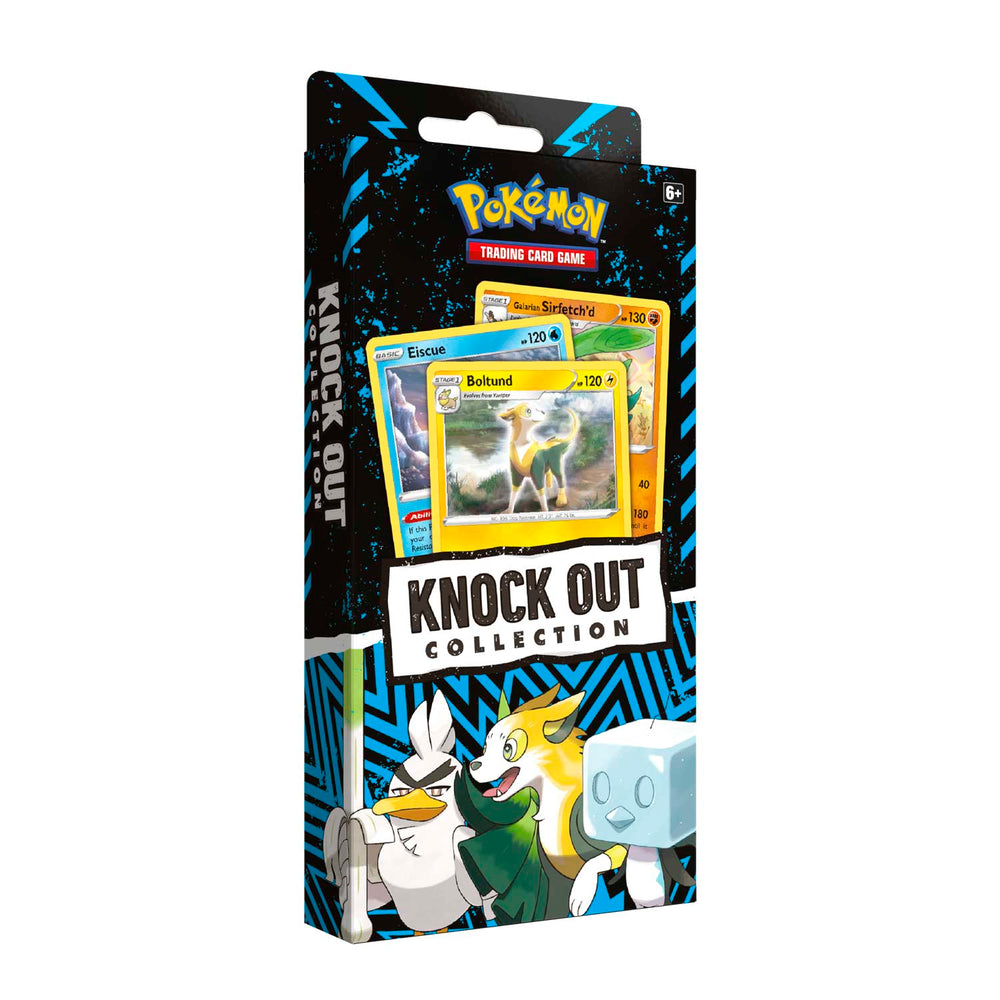 Knock Out Collection (Boltund, Eiscue, Galarian Sirfetch'd) Pokémon