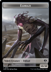 Eldrazi // Myr Double-Sided Token [Commander Masters Tokens] Magic: The Gathering