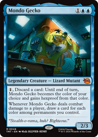 Mondo Gecko [Teenage Mutant Ninja Turtles] Magic: The Gathering