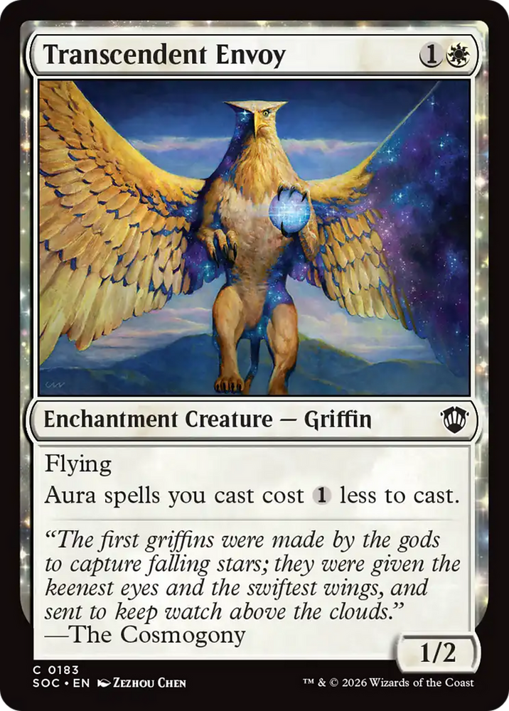 Transcendent Envoy [Secrets of Strixhaven Commander] Magic: The Gathering