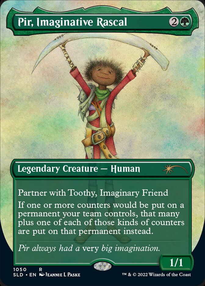 Pir, Imaginative Rascal (Borderless) [Secret Lair Drop Series] Magic: The Gathering
