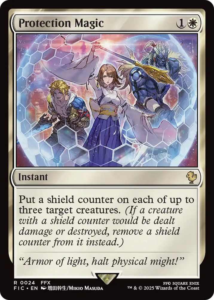 Protection Magic [FINAL FANTASY Commander] Magic: The Gathering