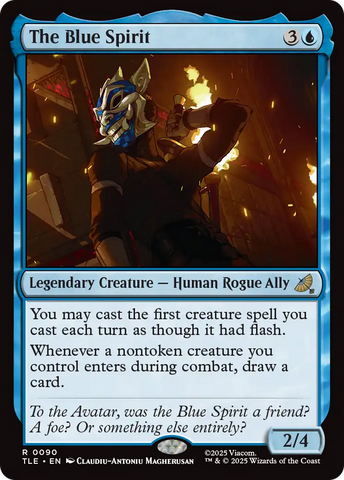 The Blue Spirit [Avatar: The Last Airbender: Eternal-Legal] Magic: The Gathering