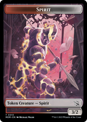 First Mate Ragavan // Spirit (13) Double-Sided Token [March of the Machine Tokens] Magic: The Gathering