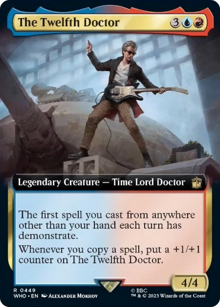 The Twelfth Doctor (Extended Art) [Doctor Who] Magic: The Gathering