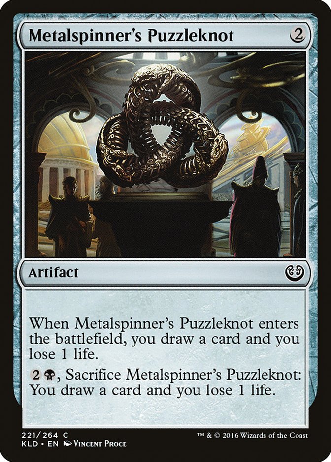 Metalspinner's Puzzleknot [Kaladesh] Magic: The Gathering