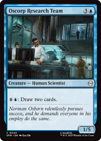 Oscorp Research Team [Marvel's Spider-Man] Magic: The Gathering