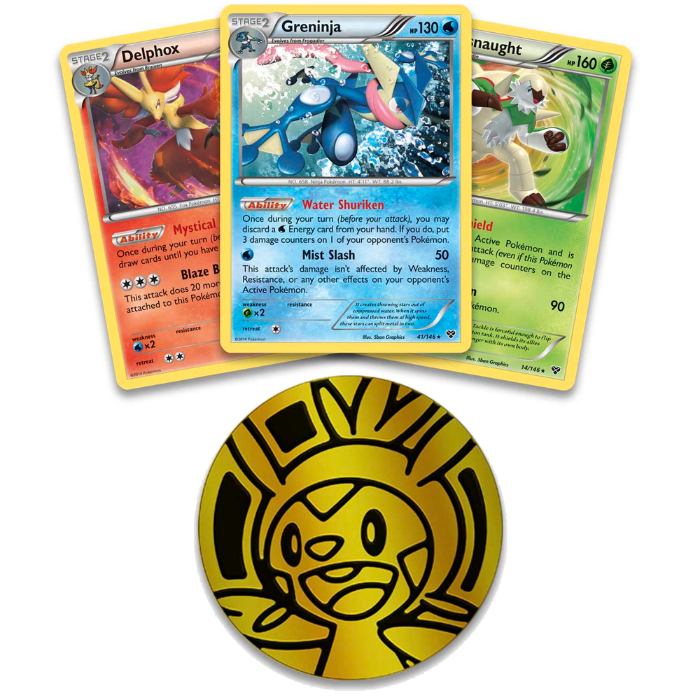 Knock Out Collection (Chesnaught, Delphox, Greninja) Pokémon