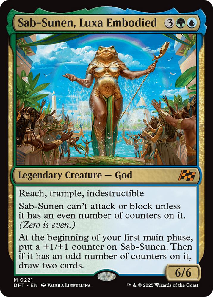 Sab-Sunen, Luxa Embodied [Aetherdrift] Magic: The Gathering