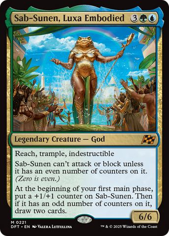 Sab-Sunen, Luxa Embodied [Aetherdrift] Magic: The Gathering