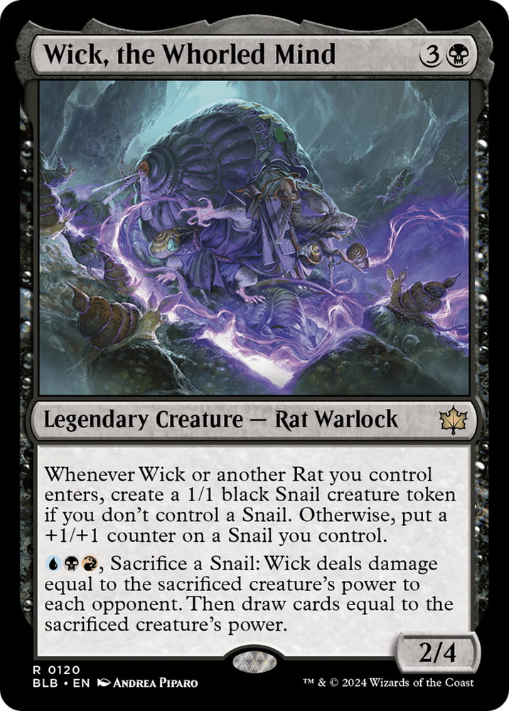 Wick, the Whorled Mind [Bloomburrow] Magic: The Gathering