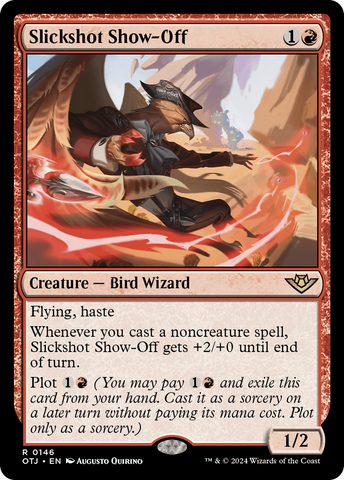 Slickshot Show-Off [Outlaws of Thunder Junction] Magic: The Gathering