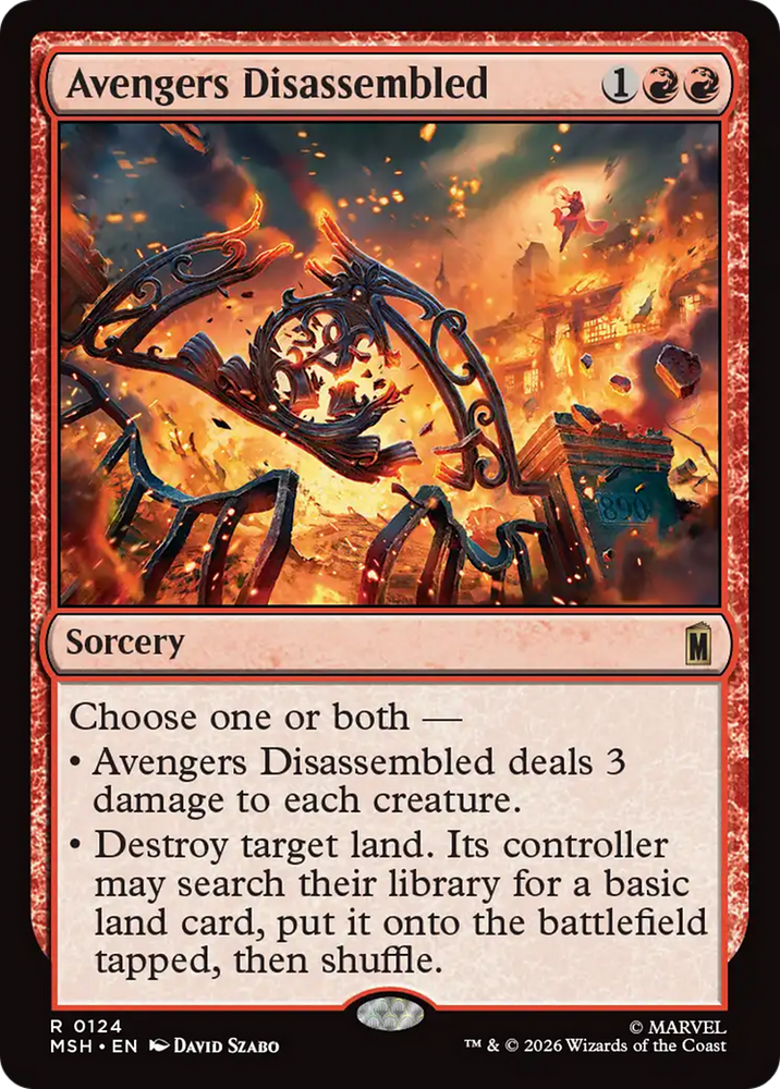 Avengers Disassembled [Marvel Super Heroes] Magic: The Gathering