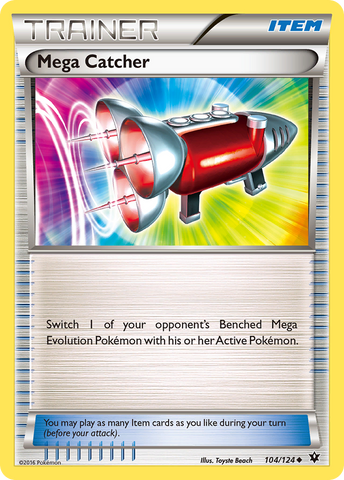 Mega Catcher (104/124) [XY: Fates Collide] Pokémon