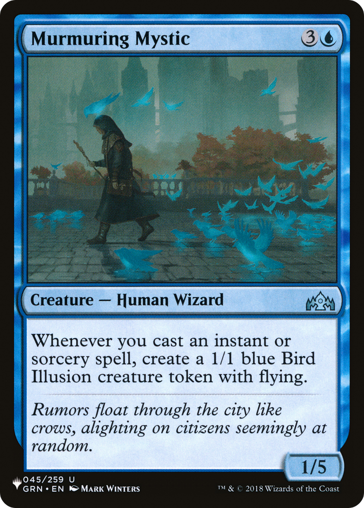 Murmuring Mystic [The List] Magic: The Gathering