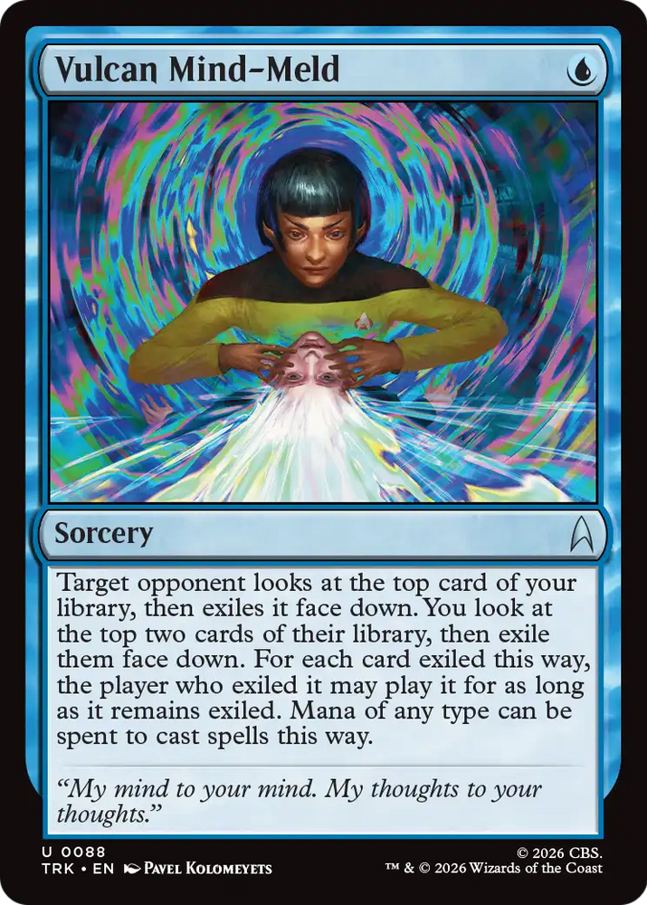 Vulcan Mind-Meld [Star Trek] Magic: The Gathering