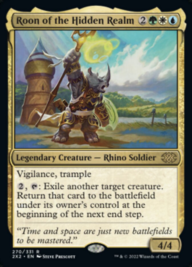 Roon of the Hidden Realm [Double Masters 2022] Magic: The Gathering